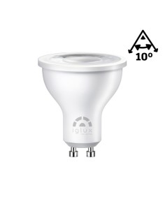 Iglux xd-0610-c par16 led 220v 6w 3000k 10º GU10