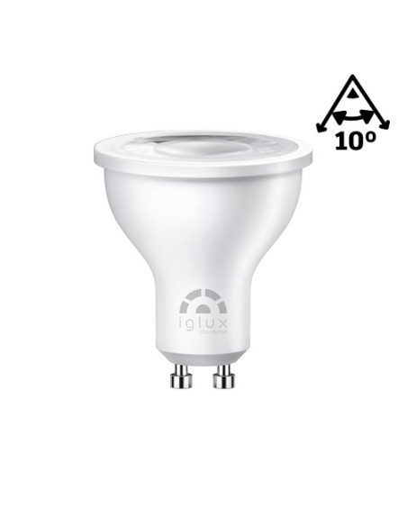 Iglux xd-0610-c par16 led 220v 6w 3000k 10º GU10