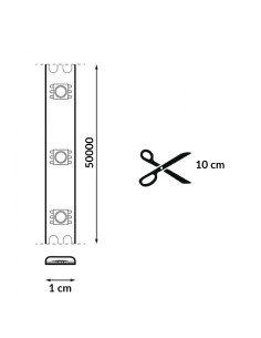 LM2662 tira de led 220v cob point ip65 10w 4000k 2