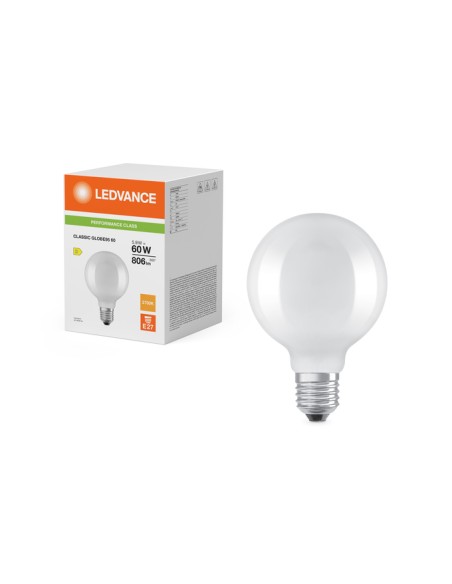 Ledvance classic globe95 60 globo led 95mm opal 220v 5,9w 2700k E27