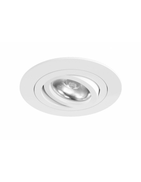 Beneito Faure 4478 aro empotrar modelo one redondo basculante color blanco