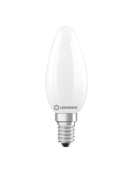 Ledvance classic b40 vela led mate 220v 1,8w 2700k E14