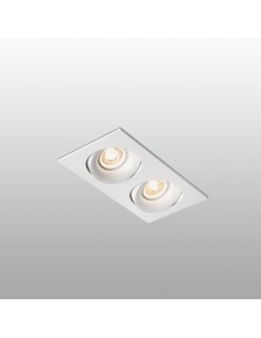 Faro 43403 modelo argon 2 empotrable 2xGU10 redondo...
