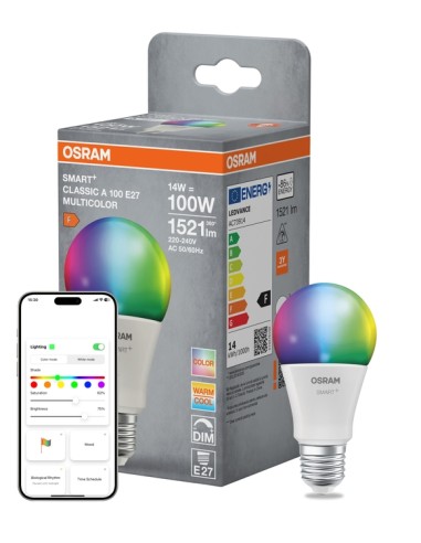 Osram-Ledvance smart + wifi classic a100 E27...
