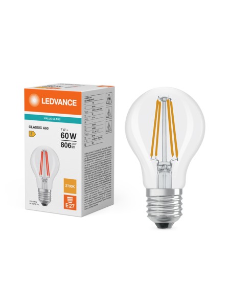 OSRAM PARATHOM CLASSIC A75 LED STANDARD CLARA 220V 8W 4000K