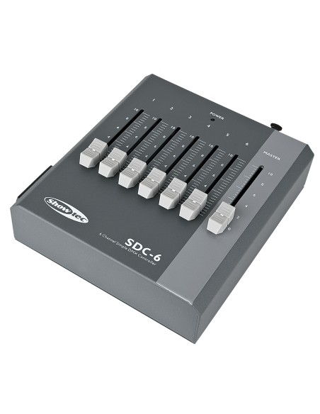 Showtec sdc-6 controlador dmx de 6 canales