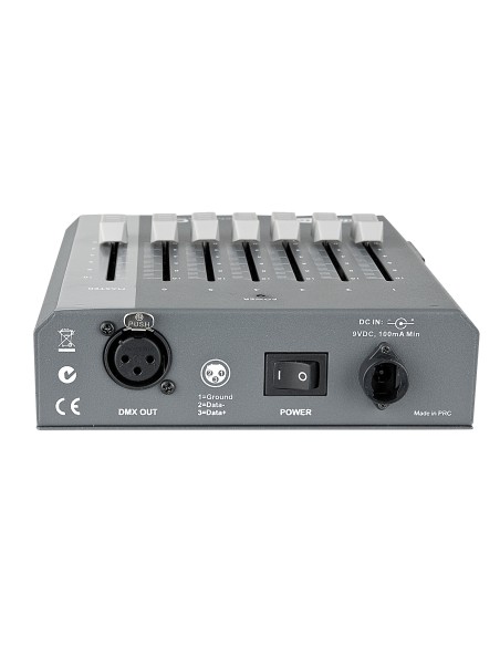 Showtec sdc-6 controlador dmx de 6 canales