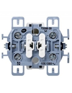 Simon 73398-39 combinación 2 interruptores simon 73 2