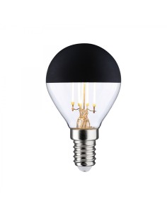 Paulmann 292.64 esférica led cúpula negra mate 230v 4,5w...