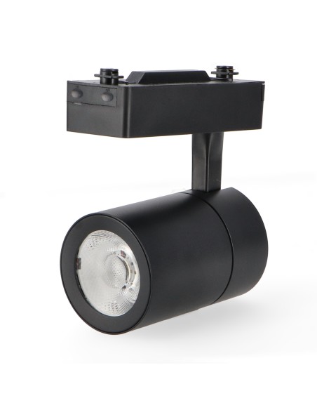 LM3164 foco de carril monofásico led color negro 30w cct