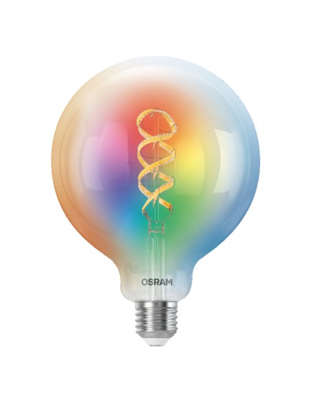 Osram-Ledvance smart+ filament globe 125mm multicolor 220v 4,8w E27