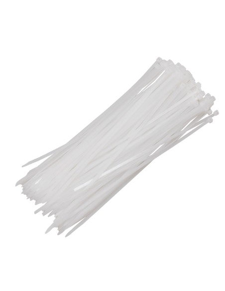 LM0218 bolsa 100 unidades bridas blancas 3,5x250mm