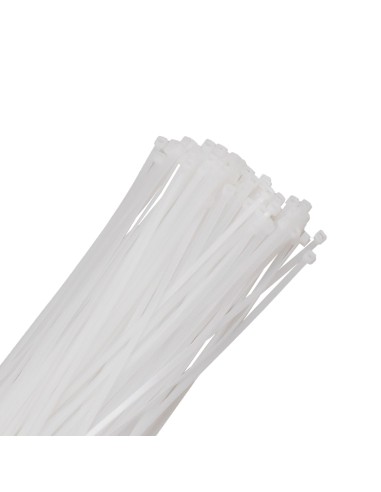 LM0218 bolsa 100 unidades bridas blancas 3,5x250mm