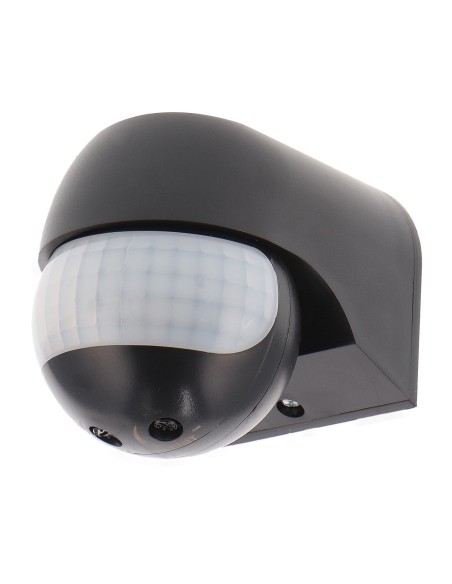 LM9117 detector movimiento pir 180º superficie color negro 220v