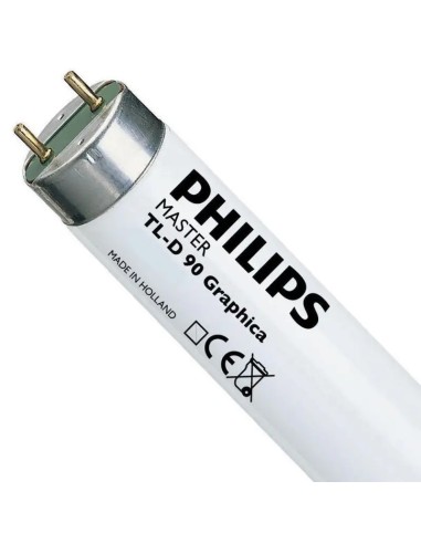 Philips tl-d 90 graphica tubo fluorescente t8...