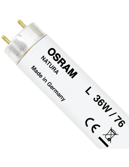 Osram natura tubo fluorescente t8 120cm 36w/76 G13