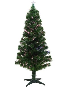 Arbol de navidad 120cm fibra optica