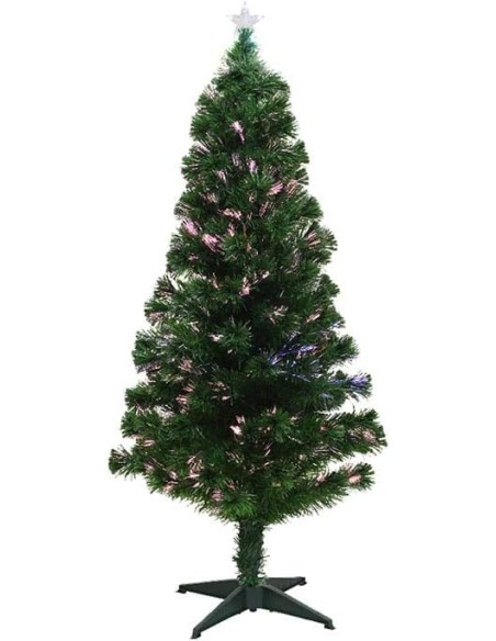 Arbol de navidad 120cm fibra optica