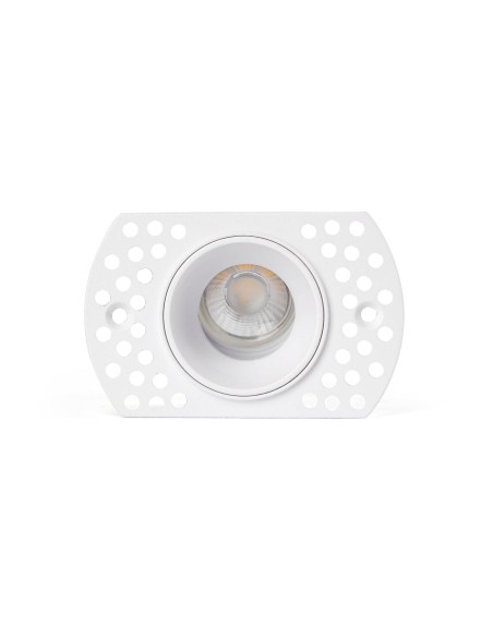 Faro 44110 aplique de empotrar modelo flic color blanco orientable 1xGU10 35mm