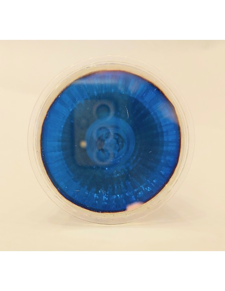 Ovalamp halógena par16 color azul 230v 35w GU10