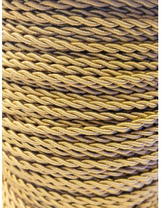 Cable eléctrico 2 X 0,75 forrado de cable de tela...