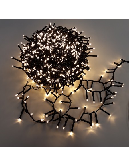 GUIRNALDA LED 20 METROS EXTERIOR IP44 1000 LED CHAMPAN