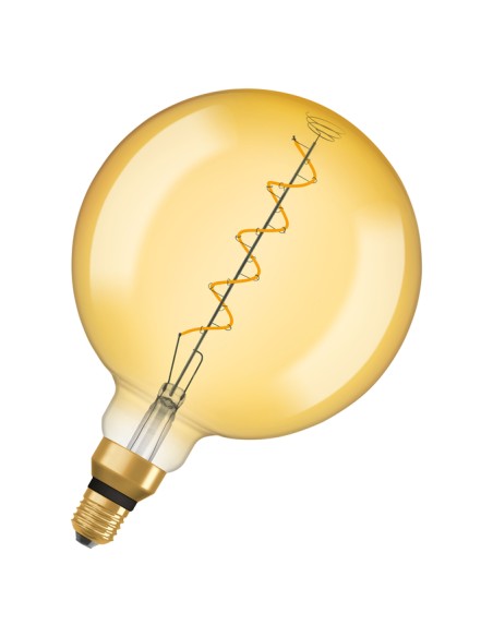 Osram vintage 1906 led big globe gold 220v 4w 2000k E27
