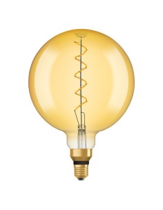 Osram vintage 1906 led big globe gold 220v 4w 2000k E27 2