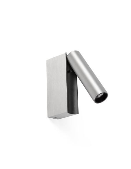 Faro 62765 modelo cronos aluminio cepillado aplique led 220v  4w 2700k