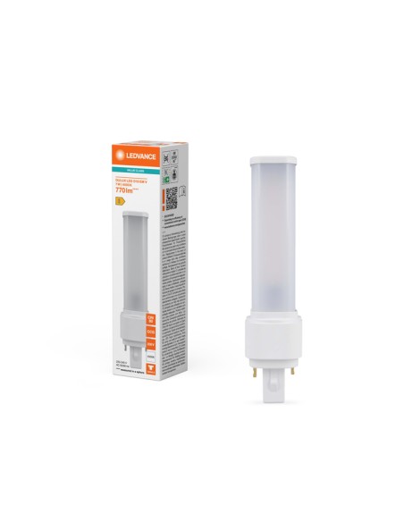 Ledvance dulux led d18 em v 220v 7w 4000k G24d-2 2 pin