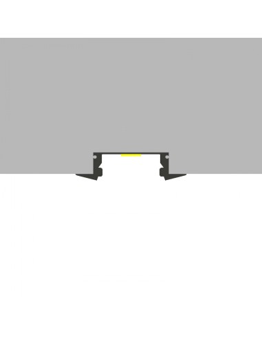 LM3705 perfil de aluminio de empotrar 2 metros