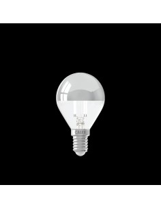 Calex 1101001000 esférica led cúpula plata regulable 230v...