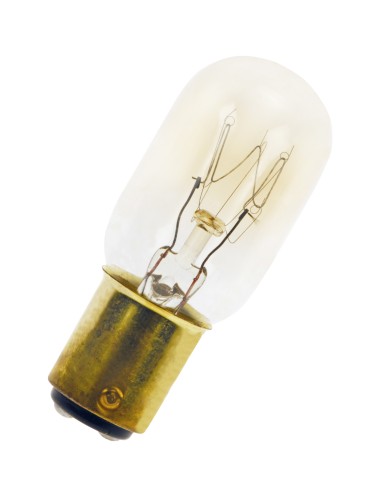 TUBULAR INCANDESCENTE 250V 10W B15D 18X52MM