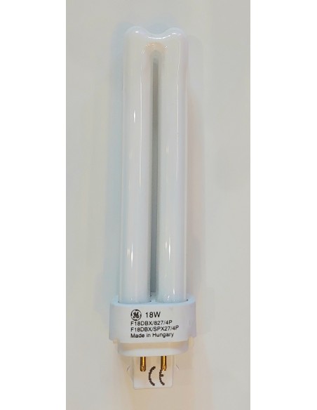 General Electric biax d/e 18w 827 G24q-2 4 pin