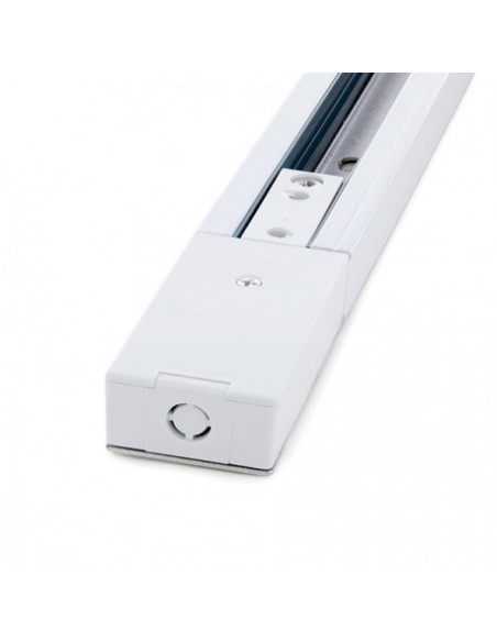 LM3201 carril monofasico maxpower 1 metro color blanco
