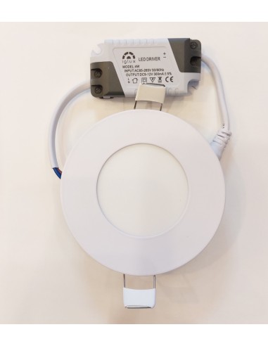 Iglux ls-102104-fb downlight led redondo 220v...