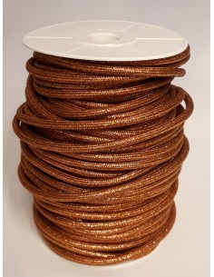 Cable eléctrico 2 X 0,75 forrado de tela lisa decorativa...