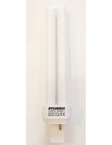 Sylvania lynx d 26w 830 G24d-3 2 pin