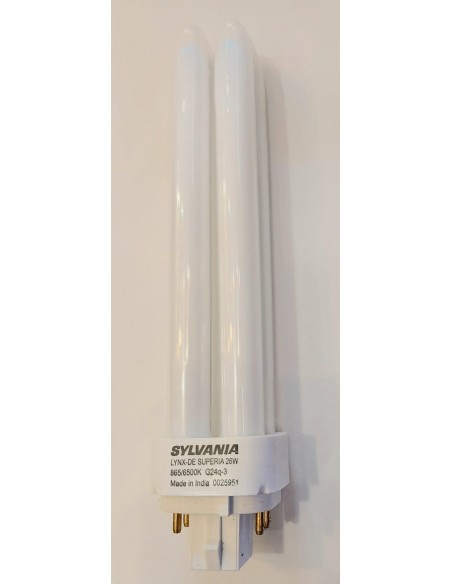Sylvania lynx d/e 26w 865 G24q-2 4 pin
