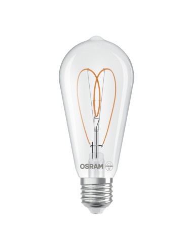 Osram led edison vintage clara filamento...