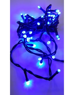 GUIRNALDA INTERIOR 50 LED AZUL 4 METROS