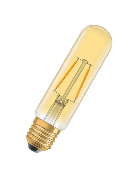 Osram-Ledvance vintage 1906 led tubular vintage 220v 2,5w 2000k E27