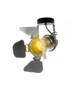 LM4341 Movie aplique par16 color negro GU10