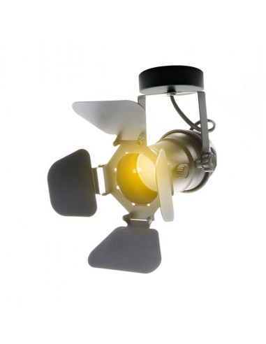 LM4341 Movie aplique par16 color negro GU10