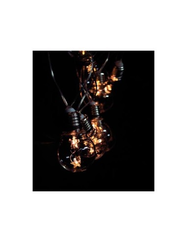 GUIRNALDA INTERIOR 10 BOMBILLAS LED CALIDO 2...