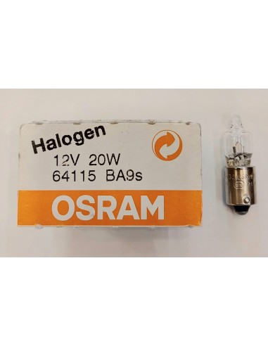 OSRAM 64115 12V 20W B9S