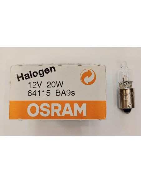 OSRAM 64115 12V 20W B9S