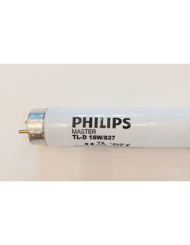 Philips master tl-d tubo t8 60cm 18w 827 G13