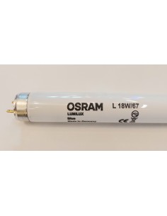 Osram lumilux tubo t8 60cm 18w/67 G13 color azul