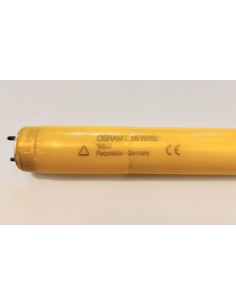 Osram tubo t8 60cm 18w/62 G13 color amarillo